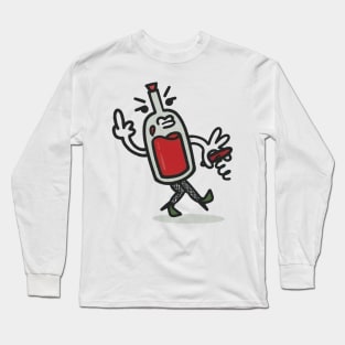 Wine Wench Long Sleeve T-Shirt